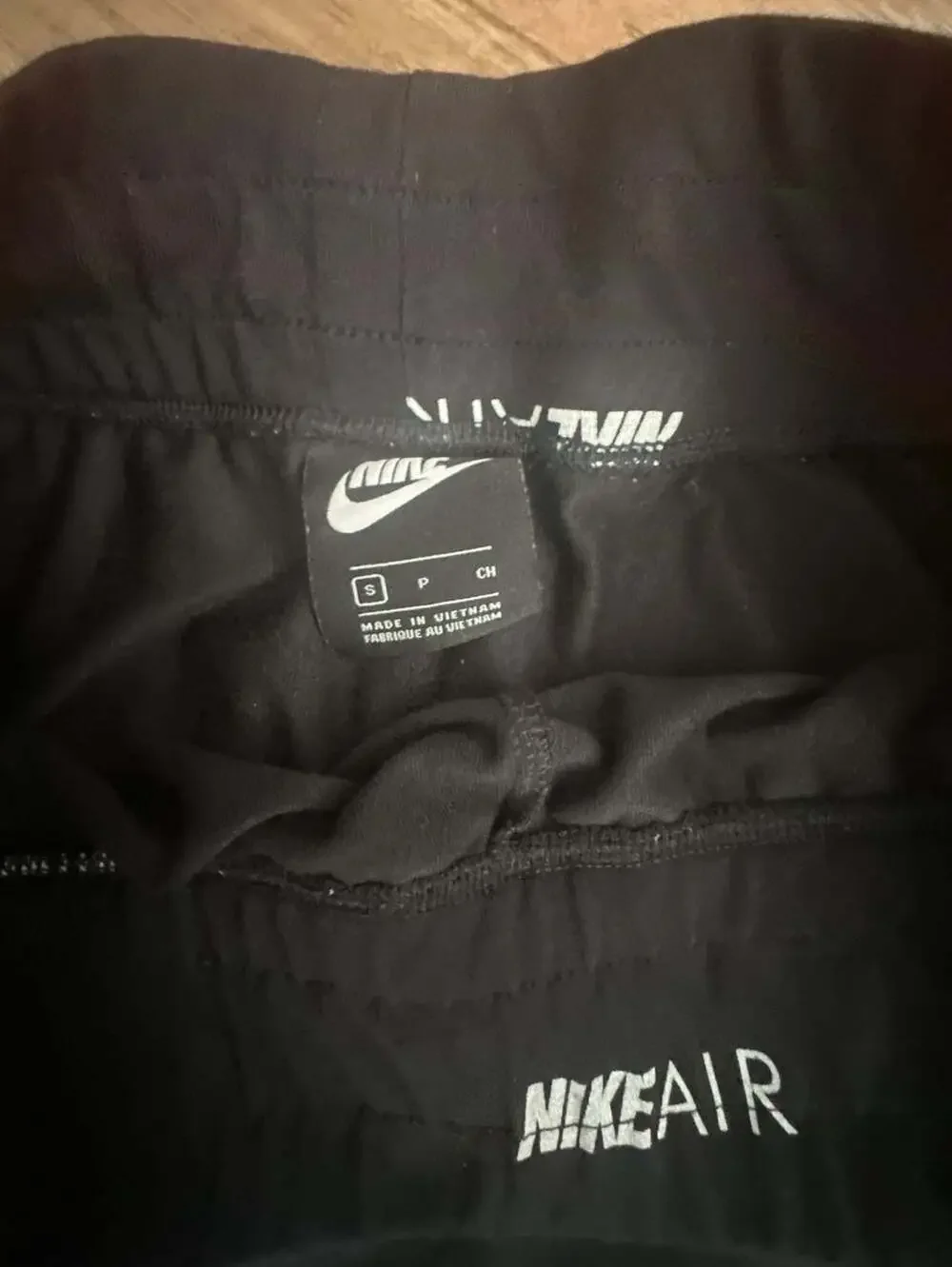 Nike Air Women's All Over Print Logo Shorts Black